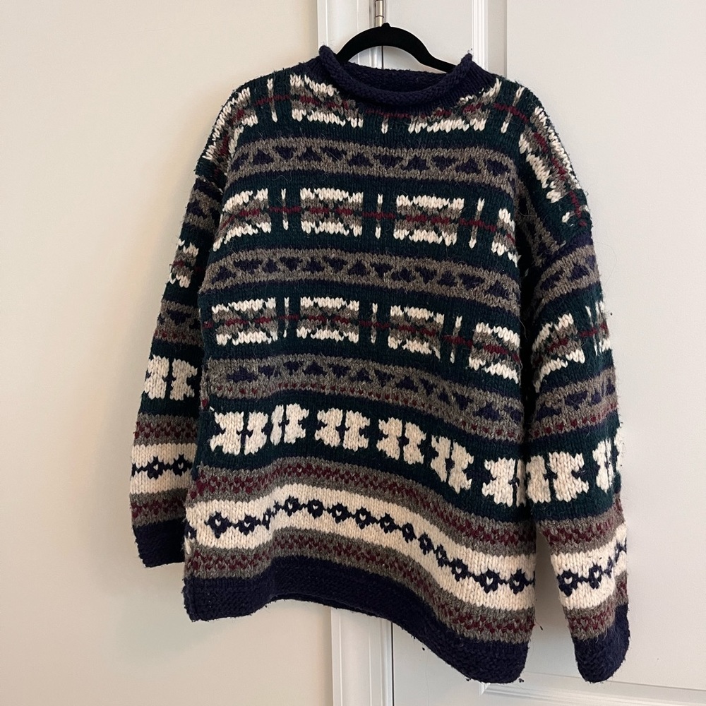 Vintage Unisex Rey Wear Wool Sweater